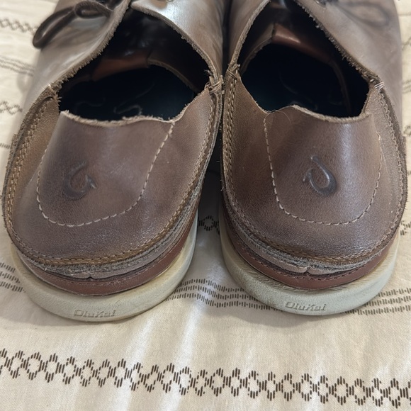 Men’s leather OluKai lace up shoe. NWOT - Picture 4 of 4